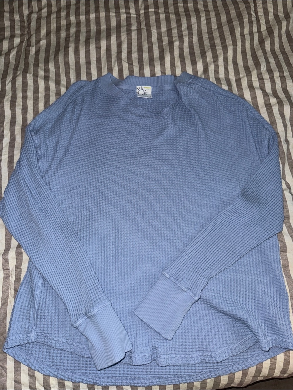 Aerie long sleeve waffle knit